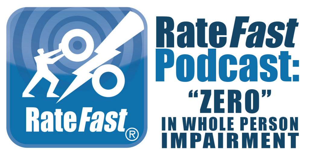 RateFast Podcast ZeroPercent Impairment RateFast Blog