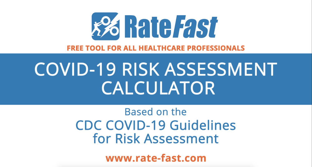 FREE RateFast CDC COVID-19 Risk Assessment Tool